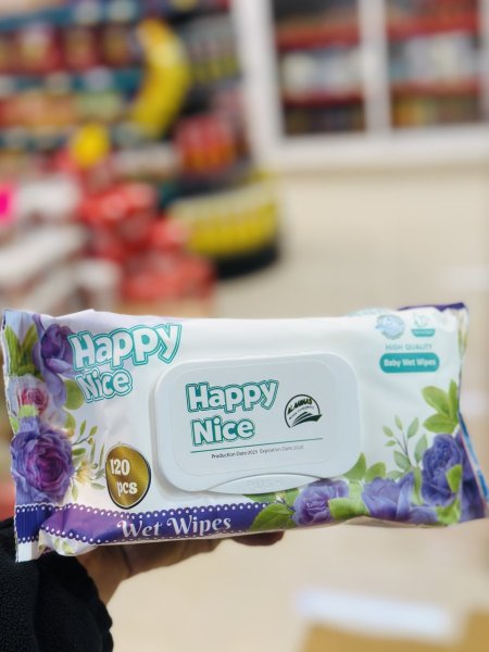 محارم معطرة هابي نايس بدون كحول