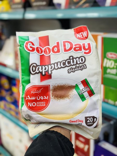 كابتشينو جوددي بدون سكر