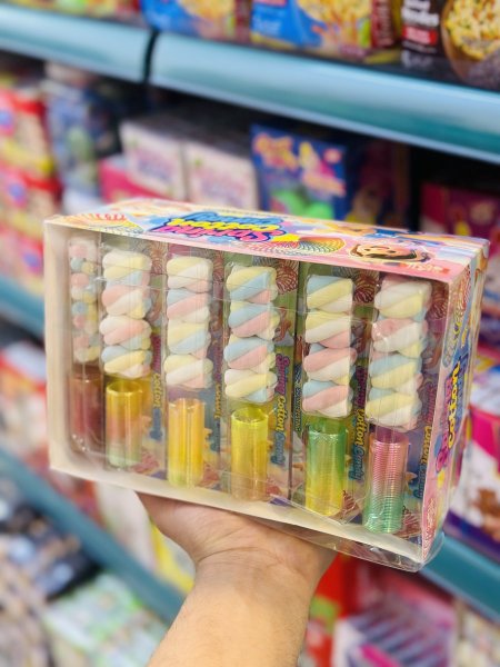 ميني مارشميلو مع زمبرك 30 حبه