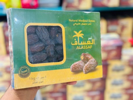 تمر مجهول العساف 1كغم اخضر